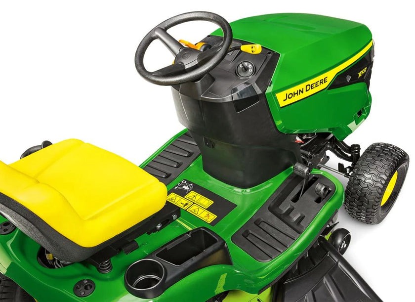 John Deere X107 Benzine Zitmaaier 107 cm - Afbeelding 3